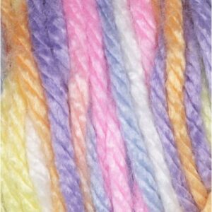 Caron Simply Soft Paints Acrylic Aran Knitting Wool Yarn 141g - 0015 Baby Brights