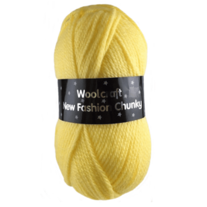 Woolcraft New Fashion Chunky Knitting Yarn Wool 100g - 133 Butterscotch