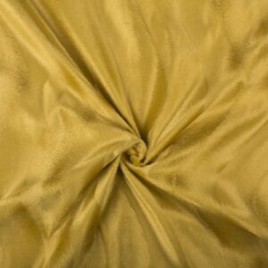 Faux Fur Pony Skin Velboa Fabric Material - GOLD