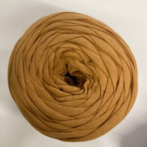 Medium T-Shirt Recycled Jersey Knitting Crochet Rug Yarn Gold