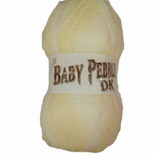 Woolcraft BABY PEBBLE Double Knitting Wool/Yarn 100g - 120 Lemon Soda