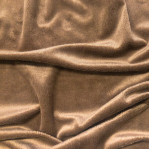 Soft Plush Cuddlesoft Fleece Fabric CHOCOLATE