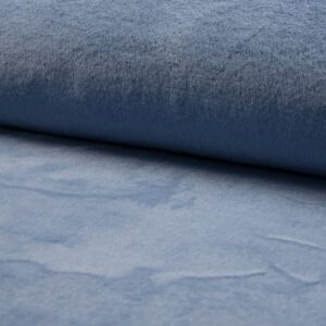 LUXURY Short Plush Super Soft Faux Fur Fabric Material - SKY BLUE