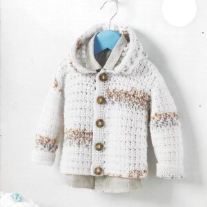 Sirdar Hayfield Baby Blossom DK Crochet Pattern - 5232 Jacket