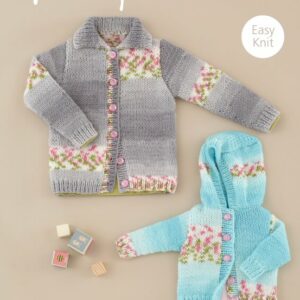 Sirdar Knitting Pattern - Hayfield Baby Blossom Chunky, Cardigans 4832