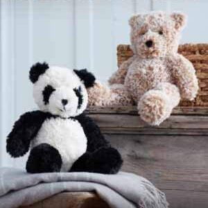 Sirdar Knitting Pattern - Sirdar Alpine, Panda and Teddy Bear 2495