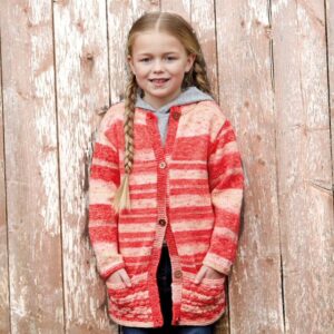 Sirdar Knitting Pattern - Hayfield Bonus Breeze DK, Girls Jacket 2513