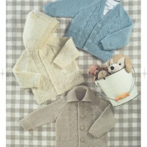 Sirdar Knitting Pattern - Snuggly DK, Jackets 1749