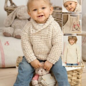 Sirdar Knitting Pattern - Snuggly DK, Sweater Hat and Blanket 1785