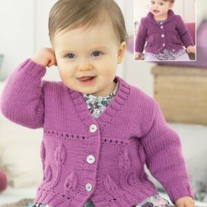 Sirdar Knitting Pattern - Snuggly DK, Girls Cardigans 1472