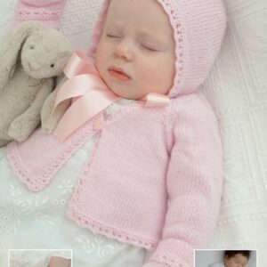 Sirdar Knitting Pattern - Snuggly 4 Ply, Baby Clothes 1818