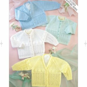 Sirdar Knitting Pattern - Snuggly 3 Ply, Cardigans 3029