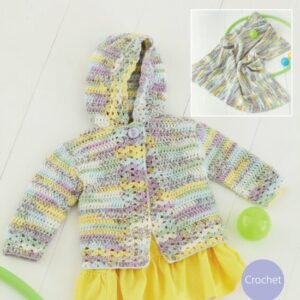 Sirdar Knitting Pattern - Snuggly Baby Crofter DK, Jacket and Blanket 4871