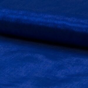 CRYSTAL ORGANZA Voile Fabric Material - ROYAL