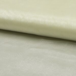 CRYSTAL ORGANZA Voile Fabric Material - ECRU
