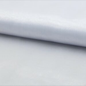 CRYSTAL ORGANZA Voile Fabric Material - WHITE