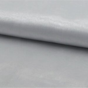 CRYSTAL ORGANZA Voile Fabric Material - SILVER