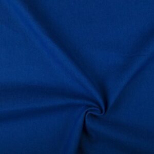 Luxury DENIM Jeans Twill Fabric Material - COBALT