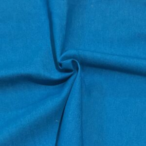 Luxury DENIM Jeans Twill Fabric Material - AQUA