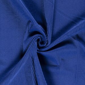 Luxury Jumbo Corduroy Velvet Fabric Material - ROYAL BLUE