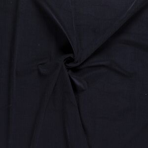 Luxury Jumbo Corduroy Velvet Fabric Material - NAVY