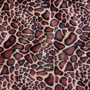 Faux Fur Pony Skin Velboa Fabric Material - NEW GIRAFFE