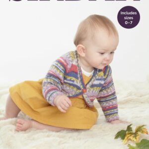 Sirdar Knitting Pattern - Snuggly Baby Crofter DK, Boleros 5153