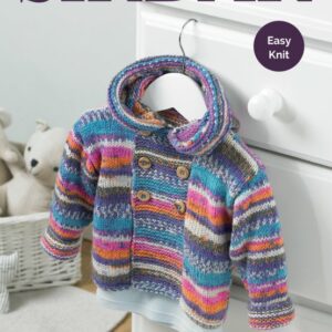 Sirdar Knitting Pattern - Snuggly Baby Crofter DK, Boy's Duffle Coat 5211