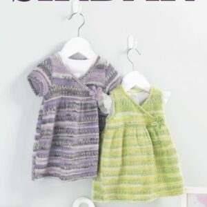 Sirdar Knitting Pattern - Snuggly Baby Crofter DK, Dresses 5214