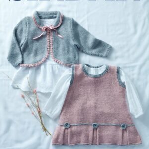 Sirdar Knitting Pattern - Snuggly Baby Crofter DK, Pinafore And Cardigan 5296