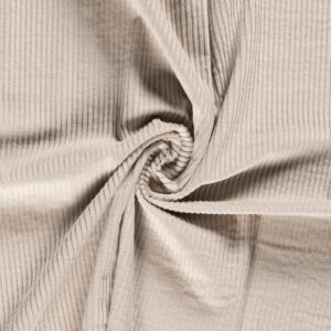 Luxury Jumbo Corduroy Velvet Fabric Material - SAND