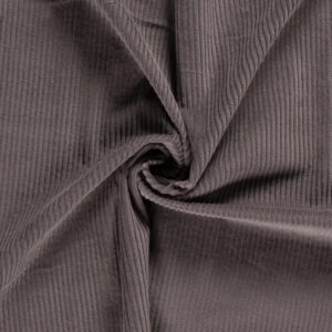 Luxury Jumbo Corduroy Velvet Fabric Material - TAUPE