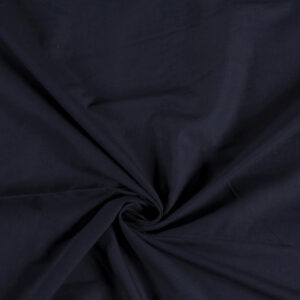 Plain 100% Cotton Voile Fabric Material - NAVY