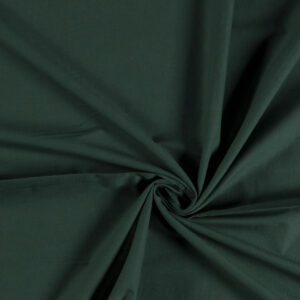 Plain 100% Cotton Voile Fabric Material - DARK GREEN