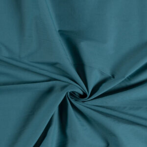 Plain 100% Cotton Voile Fabric Material - PETROL