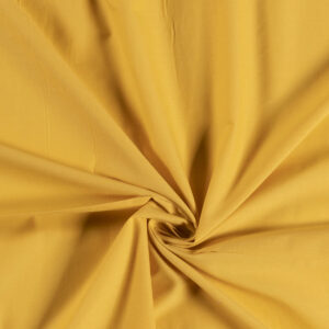 Plain 100% Cotton Voile Fabric Material - YELLOW