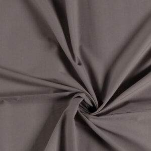 Plain 100% Cotton Voile Fabric Material - TAUPE
