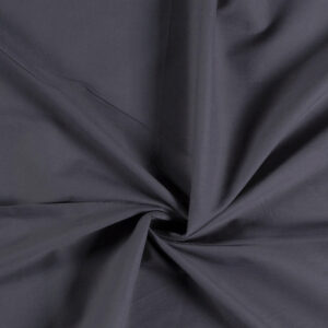 Plain 100% Cotton Voile Fabric Material - DARK GREY