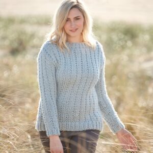 Sirdar Knitting Pattern - Hayfield Bonus Super Chunky, Sweater 10000