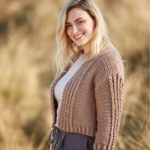 Sirdar Knitting Pattern - Hayfield Bonus Super Chunky, Kimono Jacket 10001