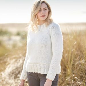 Sirdar Knitting Pattern - Hayfield Bonus Super Chunky, Sweater 10003