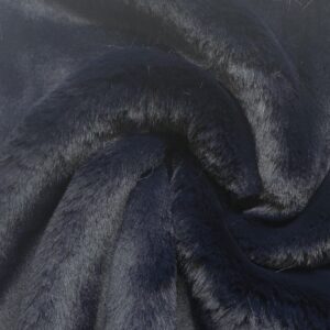 Super Luxury Faux Fur Super Soft Fabric Material - NAVY