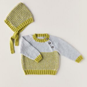 Sirdar Hayfield - Snuggly 100% Cotton, Sweater and Bonnet 5380