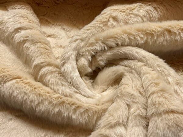 Fancy Feather Long pile Faux Fur Fabric | 3 Pile