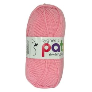 Cygnet Yarns Everyday Pato Double Knitting Wool 100g - 935 Soft Pink