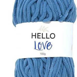 Creative World Of Crafts Hello Love Yarn - 035 Medium Blue