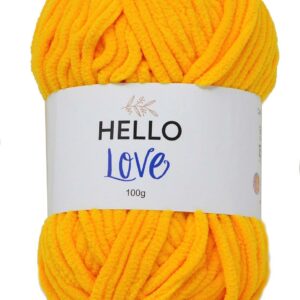 Creative World Of Crafts Hello Love Yarn - 023 Mustard Yellow