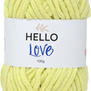 Creative World Of Crafts Hello Love Yarn - 031 Pale Green