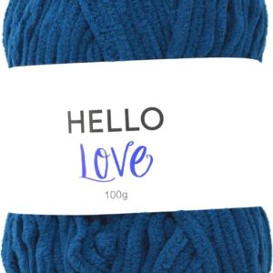 Creative World Of Crafts Hello Love Yarn - 041 Midnight Blue