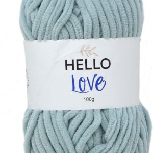 Creative World Of Crafts Hello Love Yarn - 033 Blue Grey